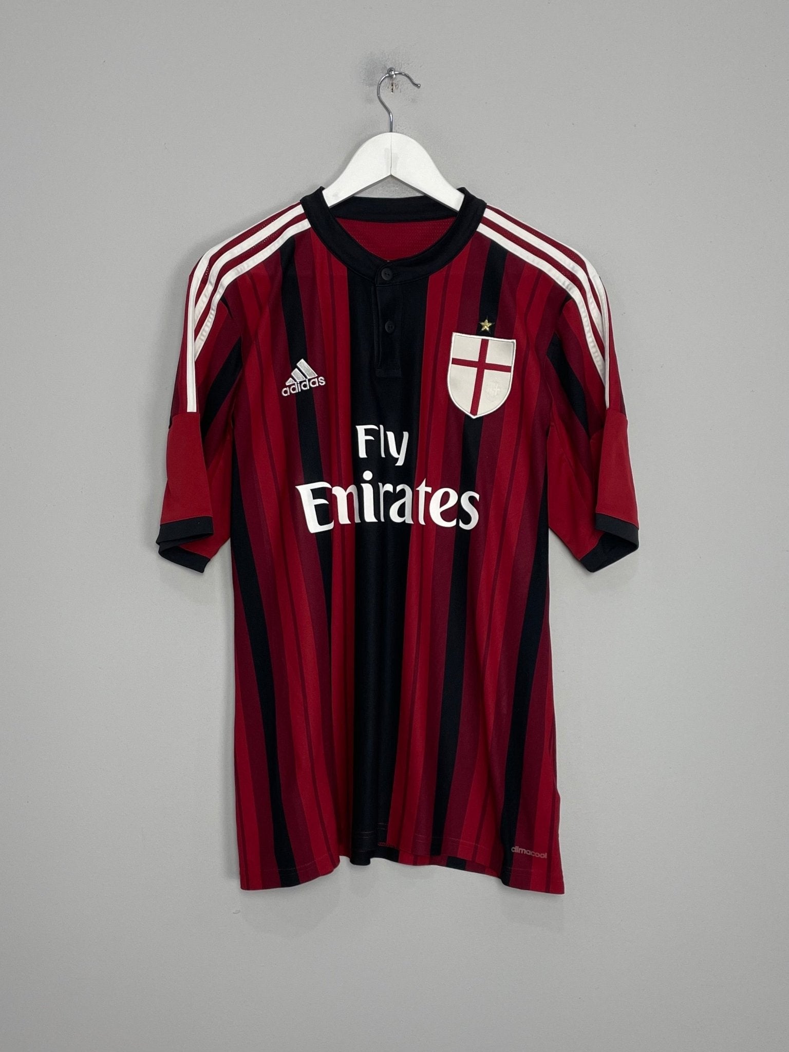 Shop 2014/15 AC MILAN KAKA #22 HOME SHIRT (L) ADIDAS, classic football shirts, vintage football shirts & retro soccer jerseys at Cult Kits