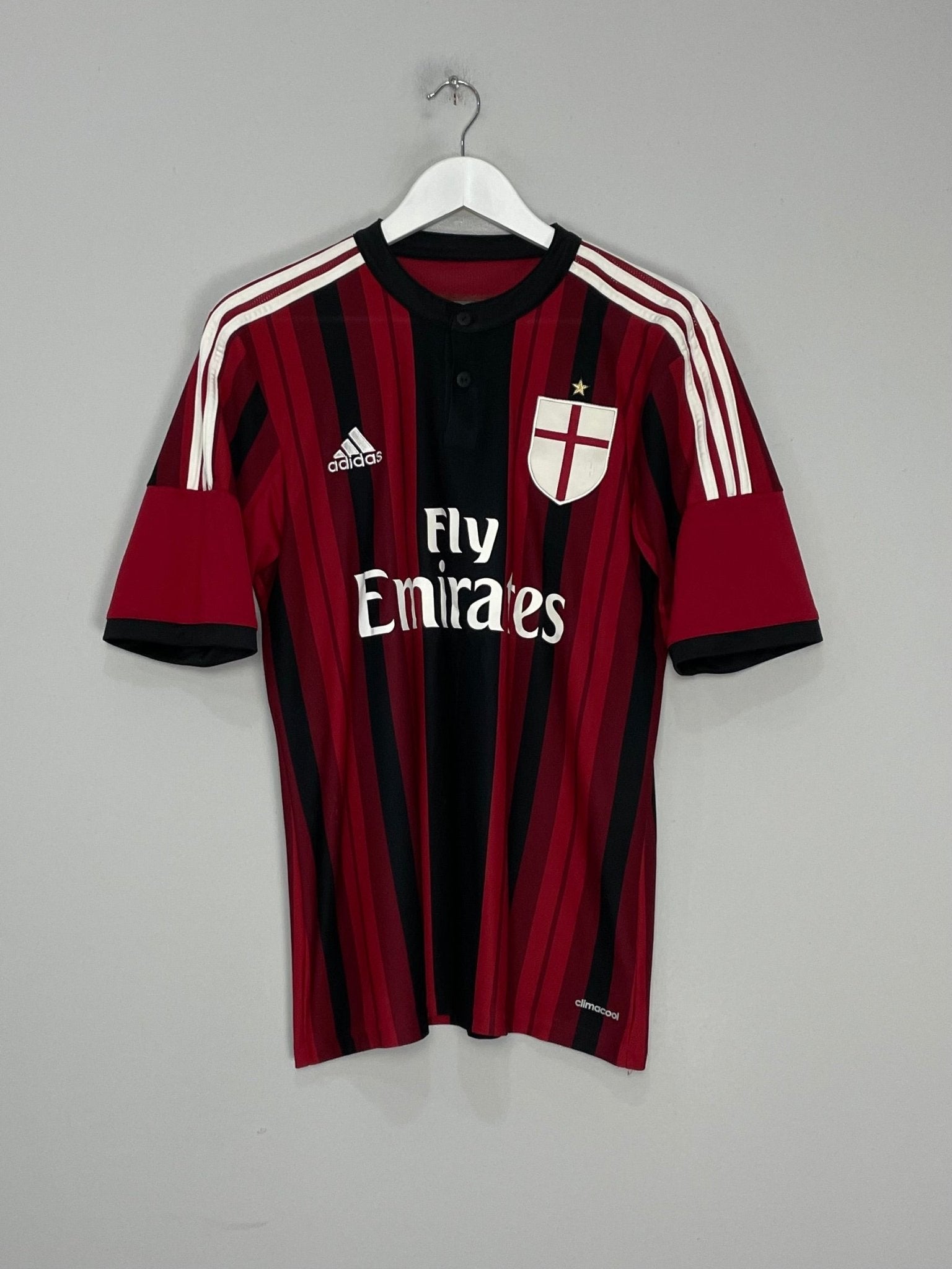 Shop 2014/15 AC MILAN KAKA #22 HOME SHIRT (M) ADIDAS, classic football shirts, vintage football shirts & retro soccer jerseys at Cult Kits