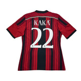 Buy 2014/15 AC Milan Kaka 22 Home Shirt (M) Adidas ~ Free worldwide shipping ~ Authentic Vintage Football Shirts from Cult Kits