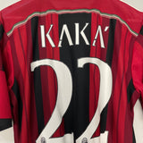 Shop 2014/15 AC MILAN KAKA #22 HOME SHIRT (M) ADIDAS, classic football shirts, vintage football shirts & retro soccer jerseys at Cult Kits