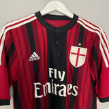Shop 2014/15 AC MILAN KAKA #22 HOME SHIRT (M) ADIDAS, classic football shirts, vintage football shirts & retro soccer jerseys at Cult Kits