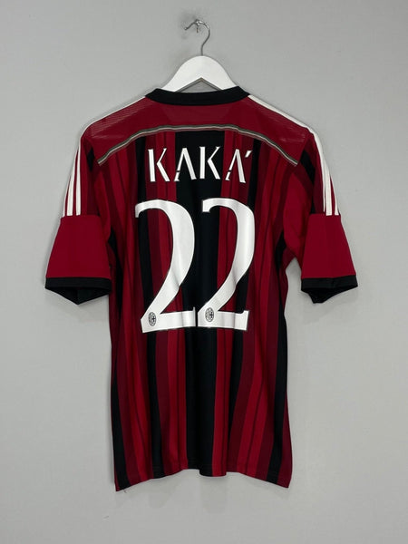 2014/15 AC MILAN KAKA #22 HOME SHIRT (M) ADIDAS – Cult Kits