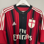 Shop 2014/15 AC MILAN KAKA #22 HOME SHIRT (XL) ADIDAS, classic football shirts, vintage football shirts & retro soccer jerseys at Cult Kits