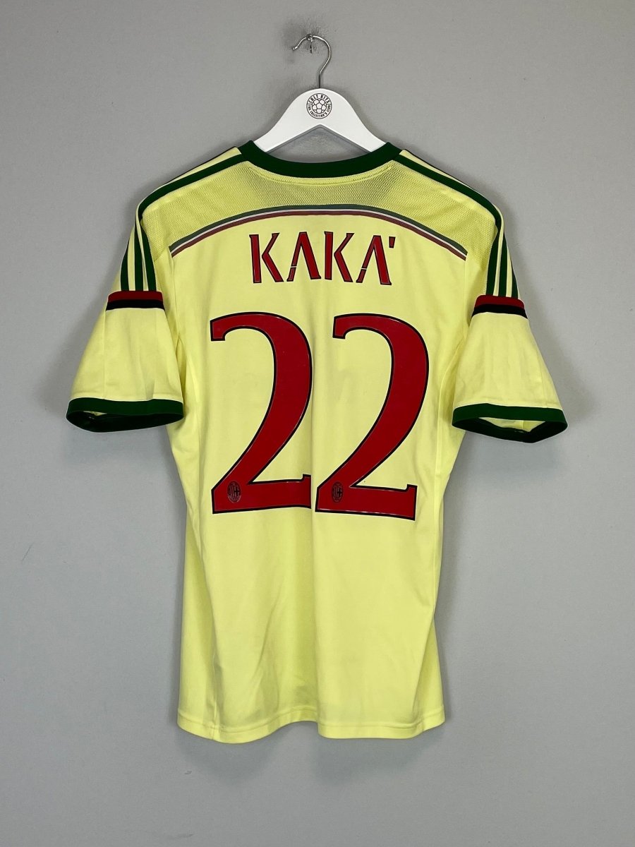 2014/15 AC MILAN KAKA 22 THIRD SHIRT (M) ADIDAS - Cult Kits - Medium - Buy Vintage Football Shirts, Authentic Retro Football Shirts For Sale, Classic Football Shirts & Soccer Jersey
