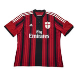 Buy 2014/15 AC Milan Montolivo 18 Home Shirt (XL) Adidas ~ Free worldwide shipping ~ Authentic Vintage Football Shirts from Cult Kits