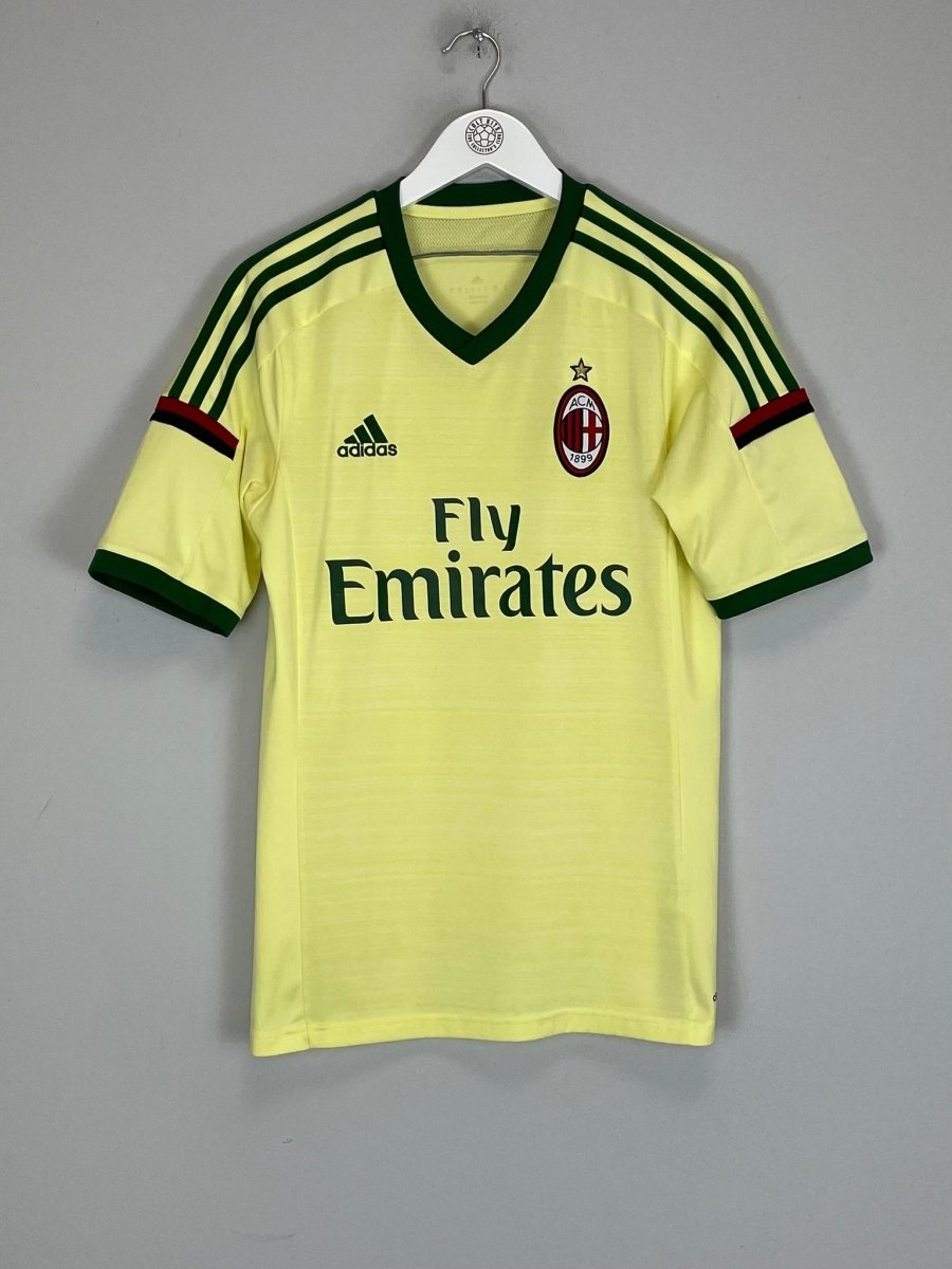 2014/15 AC MILAN THIRD SHIRT (S) ADIDAS - Cult Kits - Small - Buy Vintage Football Shirts, Authentic Retro Football Shirts For Sale, Classic Football Shirts & Soccer Jersey