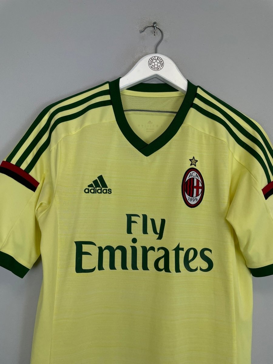 2014/15 AC MILAN THIRD SHIRT (S) ADIDAS - Cult Kits - Small - Buy Vintage Football Shirts, Authentic Retro Football Shirts For Sale, Classic Football Shirts & Soccer Jersey
