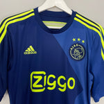Shop 2014/15 AJAX ERIKSEN #8 AWAY SHIRT (M) ADIDAS, classic football shirts, vintage football shirts & retro soccer jerseys at Cult Kits