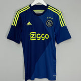 Shop 2014/15 AJAX ERIKSEN #8 AWAY SHIRT (M) ADIDAS, classic football shirts, vintage football shirts & retro soccer jerseys at Cult Kits