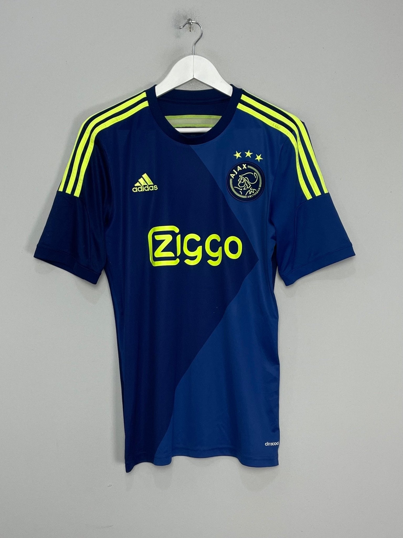 Shop 2014/15 AJAX ERIKSEN #8 AWAY SHIRT (M) ADIDAS, classic football shirts, vintage football shirts & retro soccer jerseys at Cult Kits