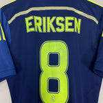 Shop 2014/15 AJAX ERIKSEN #8 AWAY SHIRT (M) ADIDAS, classic football shirts, vintage football shirts & retro soccer jerseys at Cult Kits