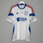 Shop 2014/15 AJAX 'HOOFDSPONSOR' TRAINING SHIRT (L) ADIDAS, classic football shirts, vintage football shirts & retro soccer jerseys at Cult Kits