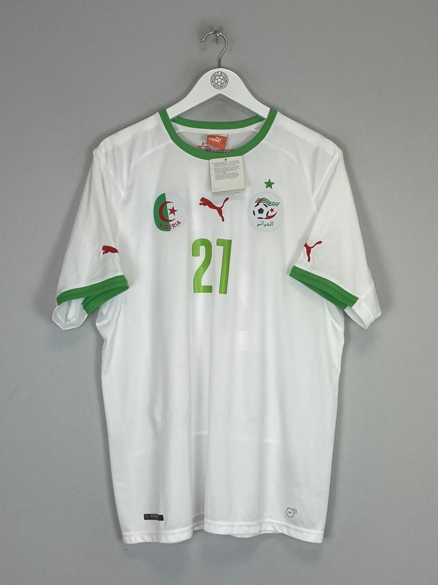 2014/15 ALGERIA MAHREZ 21 *BNWT* HOME SHIRT (L) PUMA - Cult Kits - Large - Buy Vintage Football Shirts, Authentic Retro Football Shirts For Sale, Classic Football Shirts & Soccer Jersey