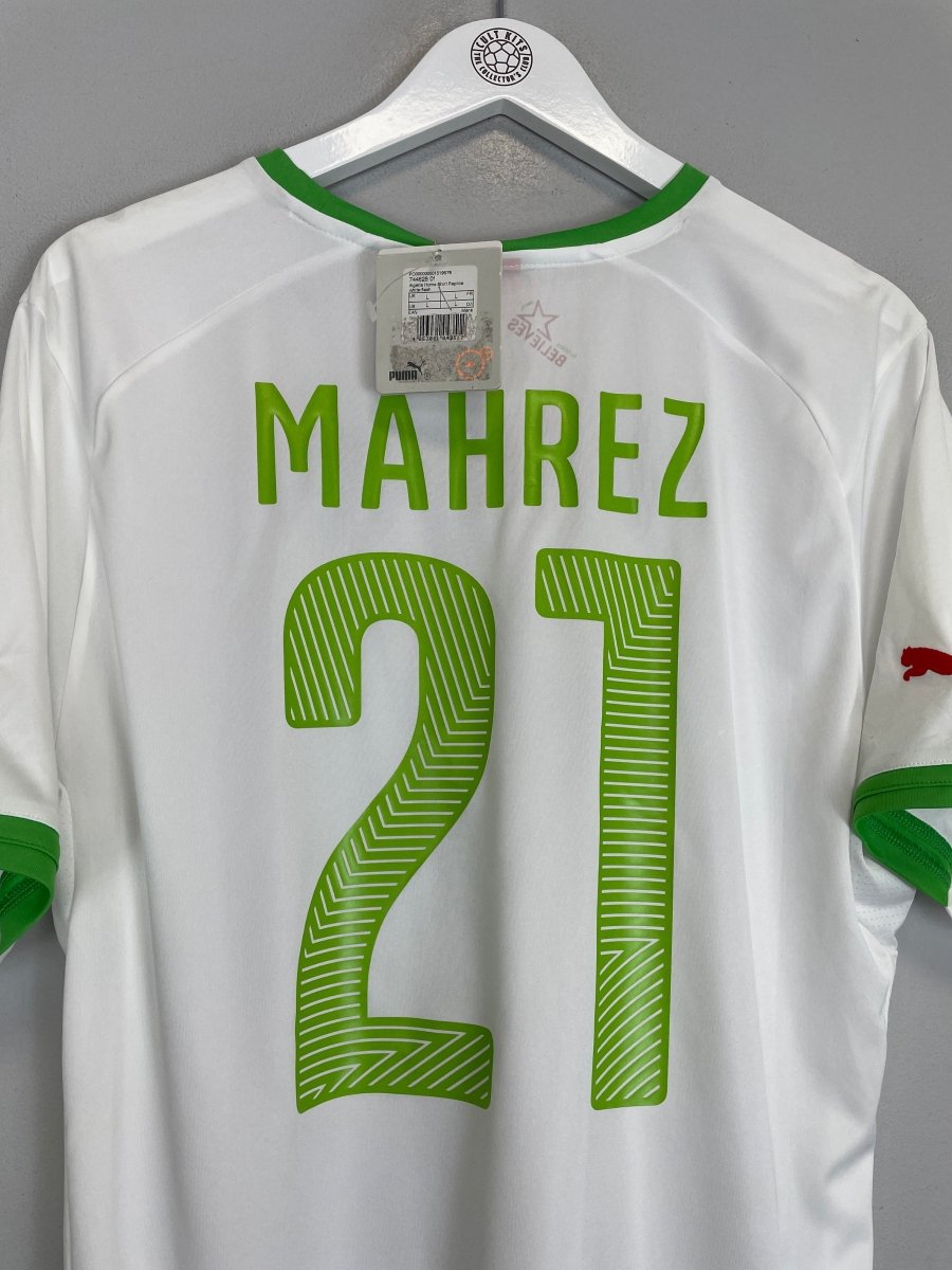 2014/15 ALGERIA MAHREZ 21 *BNWT* HOME SHIRT (L) PUMA - Cult Kits - Large - Buy Vintage Football Shirts, Authentic Retro Football Shirts For Sale, Classic Football Shirts & Soccer Jersey