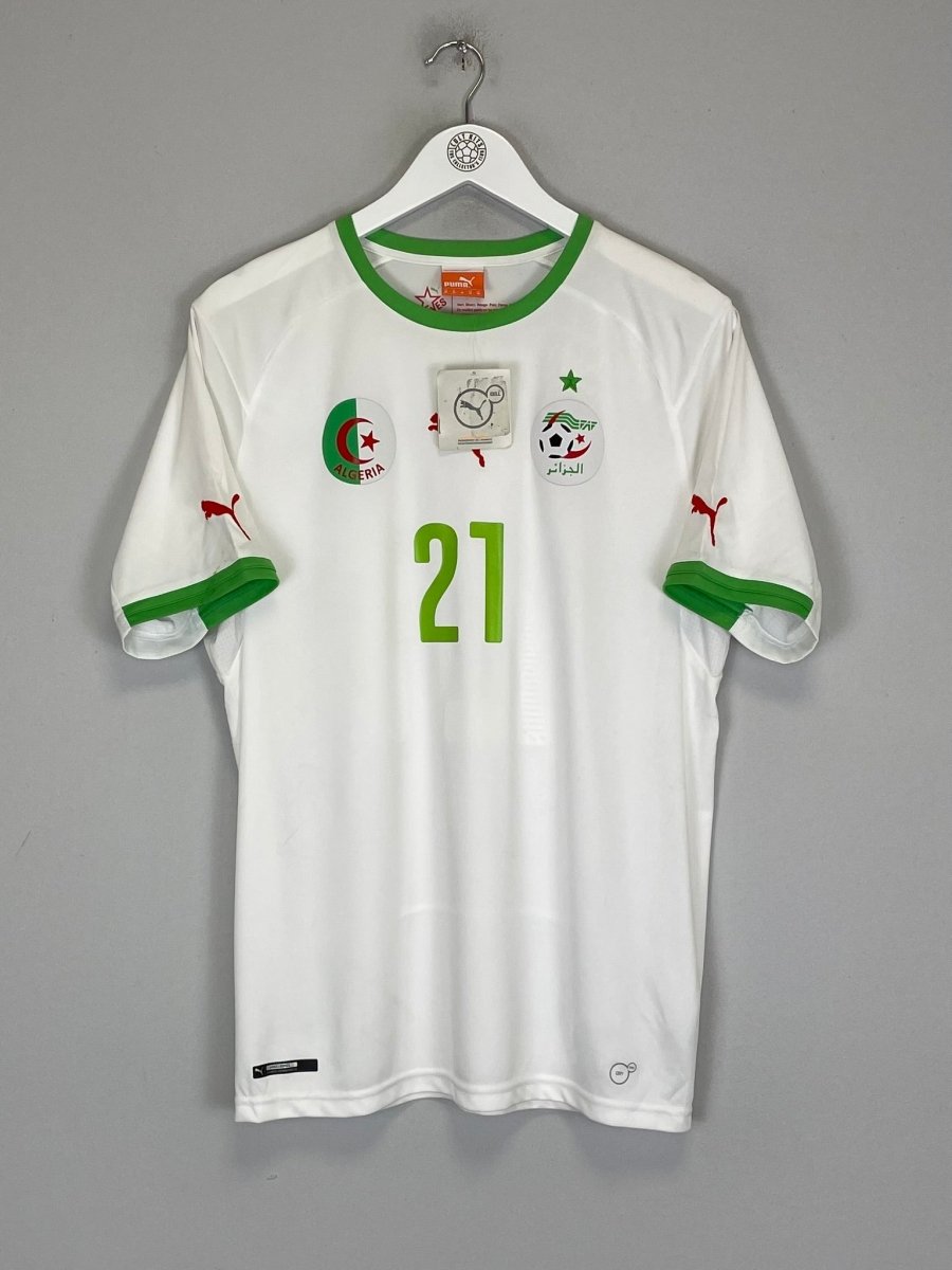 2014/15 ALGERIA MAHREZ 21 *BNWT* HOME SHIRT (M) PUMA - Cult Kits - Medium - Buy Vintage Football Shirts, Authentic Retro Football Shirts For Sale, Classic Football Shirts & Soccer Jersey