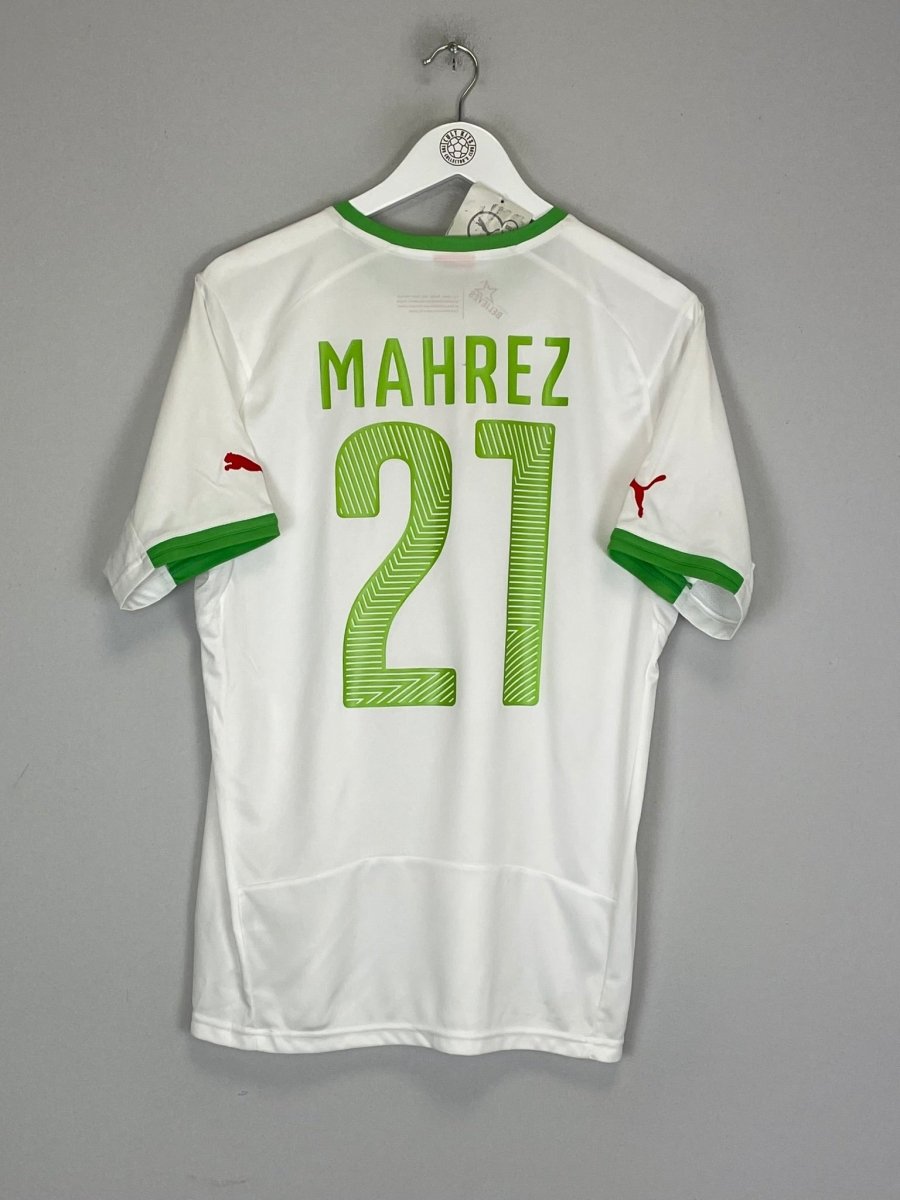 2014/15 ALGERIA MAHREZ 21 *BNWT* HOME SHIRT (M) PUMA - Cult Kits - Medium - Buy Vintage Football Shirts, Authentic Retro Football Shirts For Sale, Classic Football Shirts & Soccer Jersey