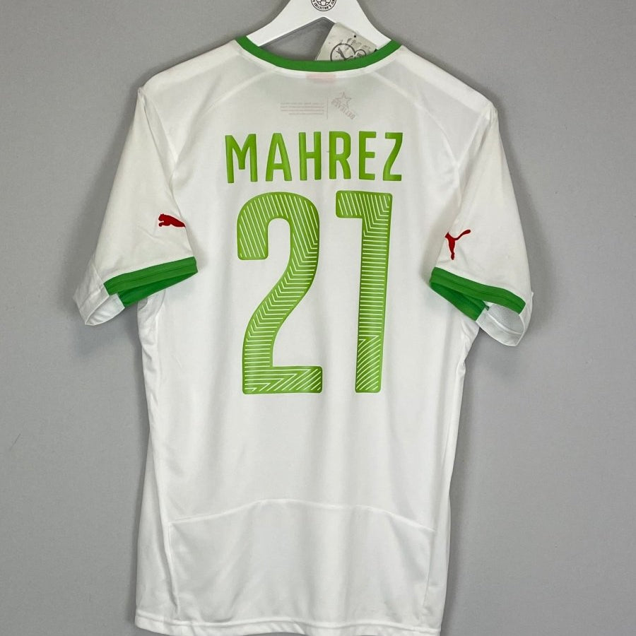 2014/15 ALGERIA MAHREZ 21 *BNWT* HOME SHIRT (M) PUMA - Cult Kits - Medium - Buy Vintage Football Shirts, Authentic Retro Football Shirts For Sale, Classic Football Shirts & Soccer Jersey