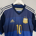 Shop 2014/15 ARGENTINA MESSI #10 AWAY SHIRT (S) ADIDAS, classic football shirts, vintage football shirts & retro soccer jerseys at Cult Kits