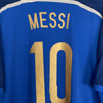 Shop 2014/15 ARGENTINA MESSI #10 AWAY SHIRT (XL) ADIDAS, classic football shirts, vintage football shirts & retro soccer jerseys at Cult Kits