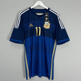 Shop 2014/15 ARGENTINA MESSI #10 *BNWT* AWAY SHIRT (L) ADIDAS, classic football shirts, vintage football shirts & retro soccer jerseys at Cult Kits