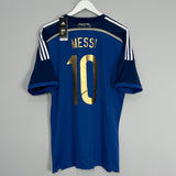 Shop 2014/15 ARGENTINA MESSI #10 *BNWT* AWAY SHIRT (L) ADIDAS, classic football shirts, vintage football shirts & retro soccer jerseys at Cult Kits