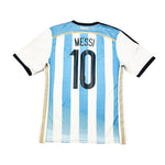 Buy 2014/15 Argentina Messi 10 Home Shirt (L) Adidas ~ Free worldwide shipping ~ Authentic Vintage Football Shirts from Cult Kits
