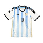 Buy 2014/15 Argentina Messi 10 Home Shirt (L) Adidas ~ Free worldwide shipping ~ Authentic Vintage Football Shirts from Cult Kits