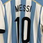 Shop 2014/15 ARGENTINA MESSI #10 HOME SHIRT (M) ADIDAS, classic football shirts, vintage football shirts & retro soccer jerseys at Cult Kits