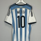 2014/15 ARGENTINA MESSI 10 HOME SHIRT (XL) ADIDAS - Cult Kits - XL - Buy Vintage Football Shirts, Authentic Retro Football Shirts For Sale, Classic Football Shirts & Soccer Jersey