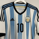 Shop 2014/15 ARGENTINA MESSI #10 HOME SHIRT (XL) ADIDAS, classic football shirts, vintage football shirts & retro soccer jerseys at Cult Kits