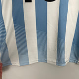 Shop 2014/15 ARGENTINA MESSI #10 HOME SHIRT (XL) ADIDAS, classic football shirts, vintage football shirts & retro soccer jerseys at Cult Kits