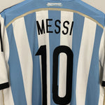Shop 2014/15 ARGENTINA MESSI #10 HOME SHIRT (XL) ADIDAS, classic football shirts, vintage football shirts & retro soccer jerseys at Cult Kits