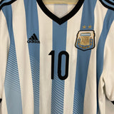 2014/15 ARGENTINA MESSI 10 HOME SHIRT (XL) ADIDAS - Cult Kits - XL - Buy Vintage Football Shirts, Authentic Retro Football Shirts For Sale, Classic Football Shirts & Soccer Jersey