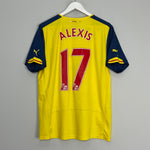 Shop 2014/15 ARSENAL ALEXIS #17 AWAY SHIRT (L) PUMA, classic football shirts, vintage football shirts & retro soccer jerseys at Cult Kits