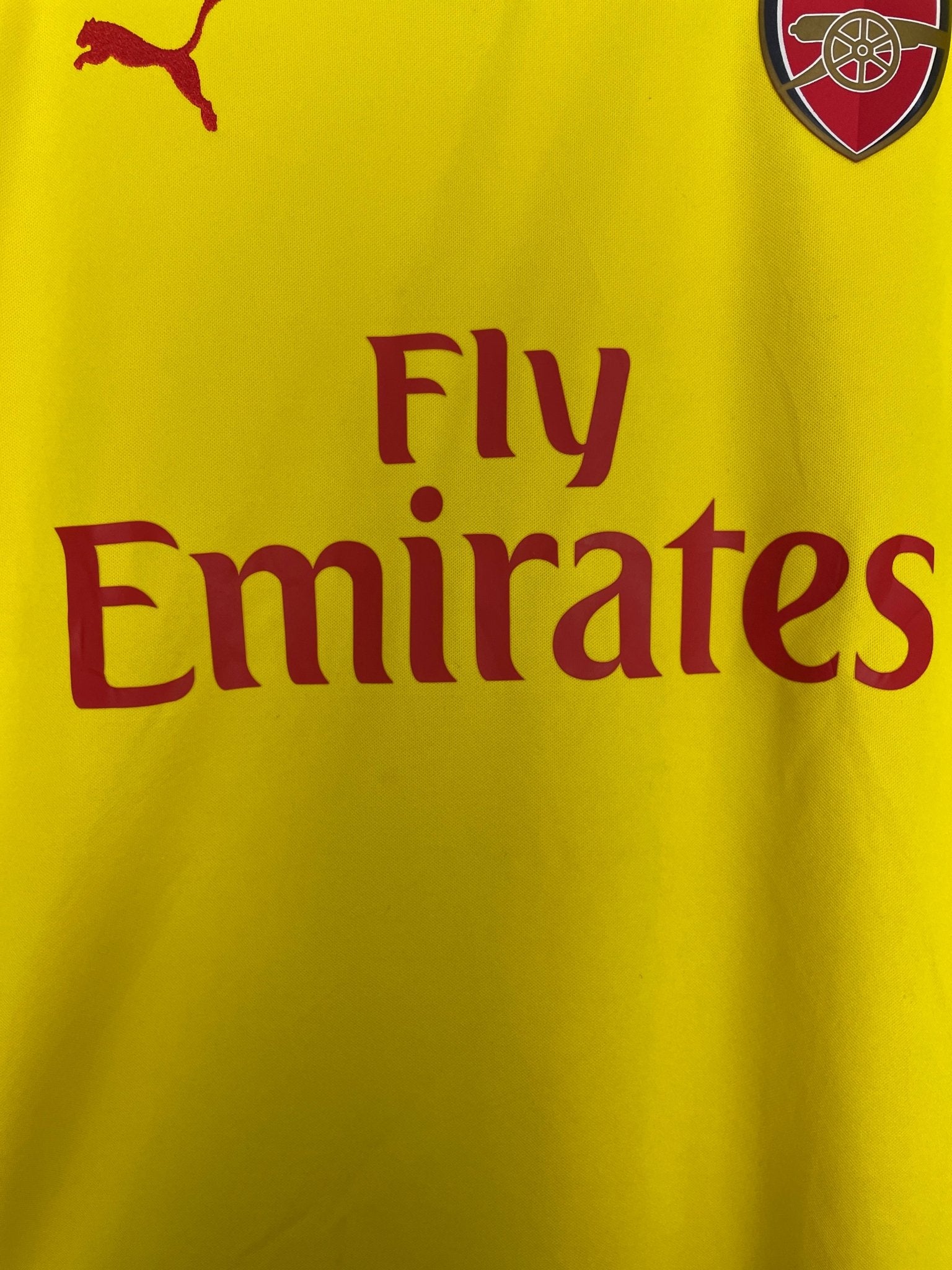 Shop 2014/15 ARSENAL ALEXIS #17 AWAY SHIRT (L) PUMA, classic football shirts, vintage football shirts & retro soccer jerseys at Cult Kits