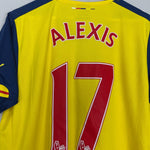Shop 2014/15 ARSENAL ALEXIS #17 AWAY SHIRT (L) PUMA, classic football shirts, vintage football shirts & retro soccer jerseys at Cult Kits