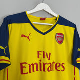 Shop 2014/15 ARSENAL ALEXIS #17 AWAY SHIRT (L) PUMA, classic football shirts, vintage football shirts & retro soccer jerseys at Cult Kits