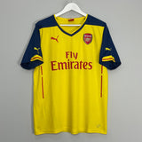 Shop 2014/15 ARSENAL ALEXIS #17 AWAY SHIRT (L) PUMA, classic football shirts, vintage football shirts & retro soccer jerseys at Cult Kits