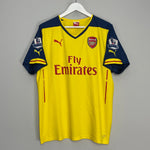 Shop 2014/15 ARSENAL ALEXIS #17 AWAY SHIRT (XL) PUMA, classic football shirts, vintage football shirts & retro soccer jerseys at Cult Kits