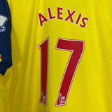 Shop 2014/15 ARSENAL ALEXIS #17 AWAY SHIRT (XL) PUMA, classic football shirts, vintage football shirts & retro soccer jerseys at Cult Kits