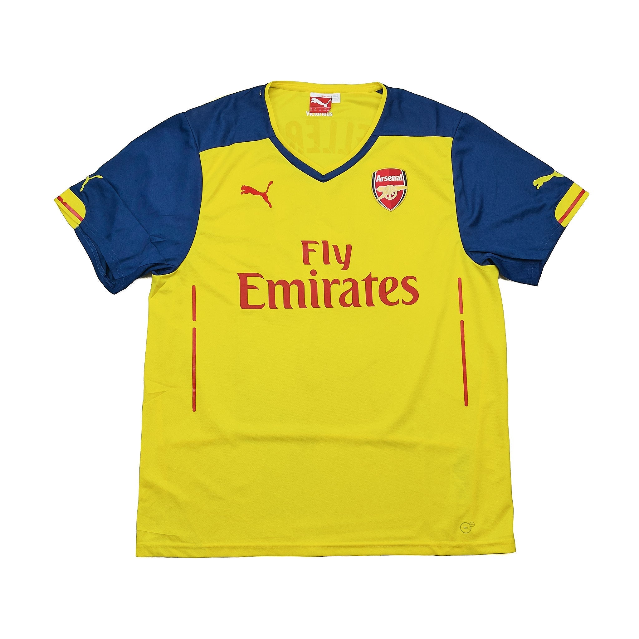 Buy 2014/15 Arsenal Bellerin 39 Away Shirt (XXL) Puma ~ Free worldwide shipping available ~ Authentic Vintage Football Shirts from Cult Kits