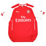 Buy 2014/15 ARSENAL BELLERIN 39 HOME SHIRT (L) PUMA ~ Free worldwide shipping available ~ Authentic Vintage Football Shirts from Cult Kits