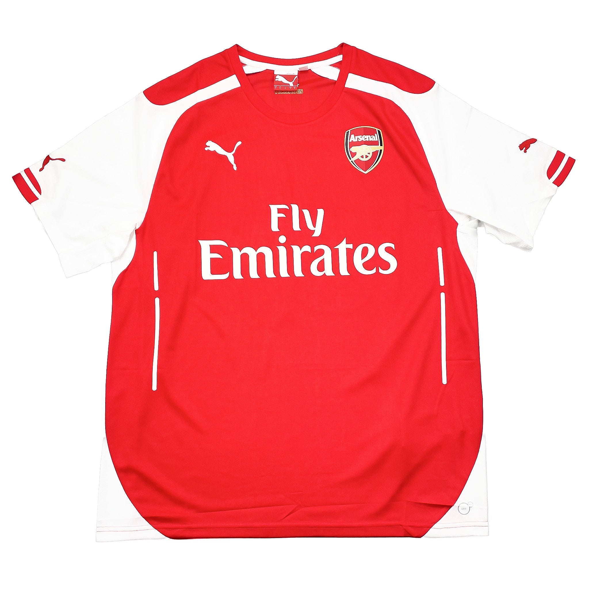 Buy 2014/15 ARSENAL BELLERIN 39 HOME SHIRT (L) PUMA ~ Free worldwide shipping available ~ Authentic Vintage Football Shirts from Cult Kits
