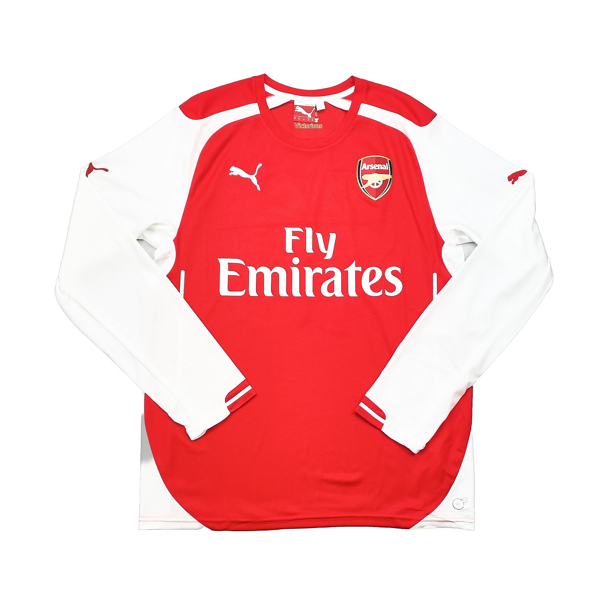 2014/15 Arsenal Bellerin #39 L/S Home Shirt (M) Puma – Cult Kits