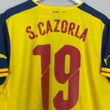 Shop 2014/15 ARSENAL CAZORLA #19 AWAY SHIRT (XL) PUMA, classic football shirts, vintage football shirts & retro soccer jerseys at Cult Kits