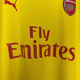 Shop 2014/15 ARSENAL CAZORLA #19 AWAY SHIRT (XL) PUMA, classic football shirts, vintage football shirts & retro soccer jerseys at Cult Kits