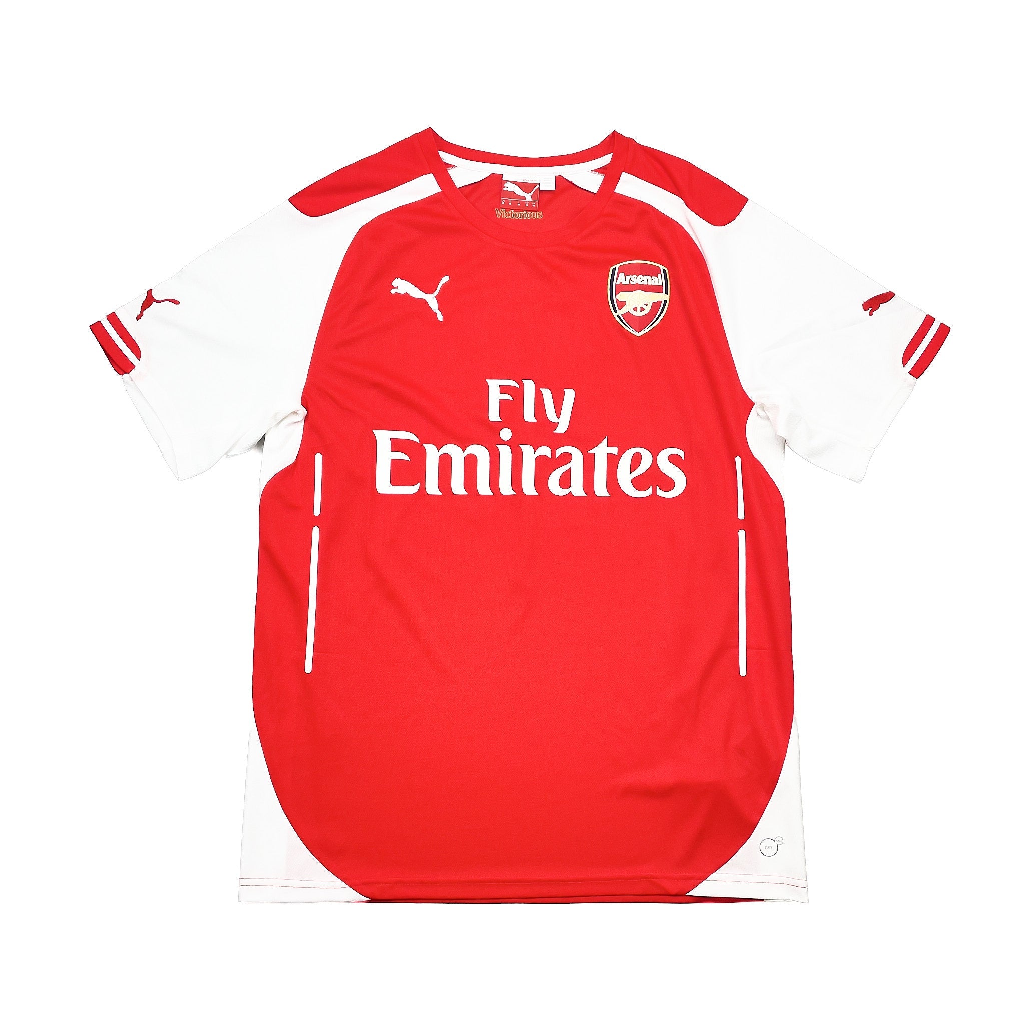 Buy 2014/15 Arsenal Giroud 12 Home Shirt (M) Puma ~ Free worldwide shipping available ~ Authentic Vintage Football Shirts from Cult Kits