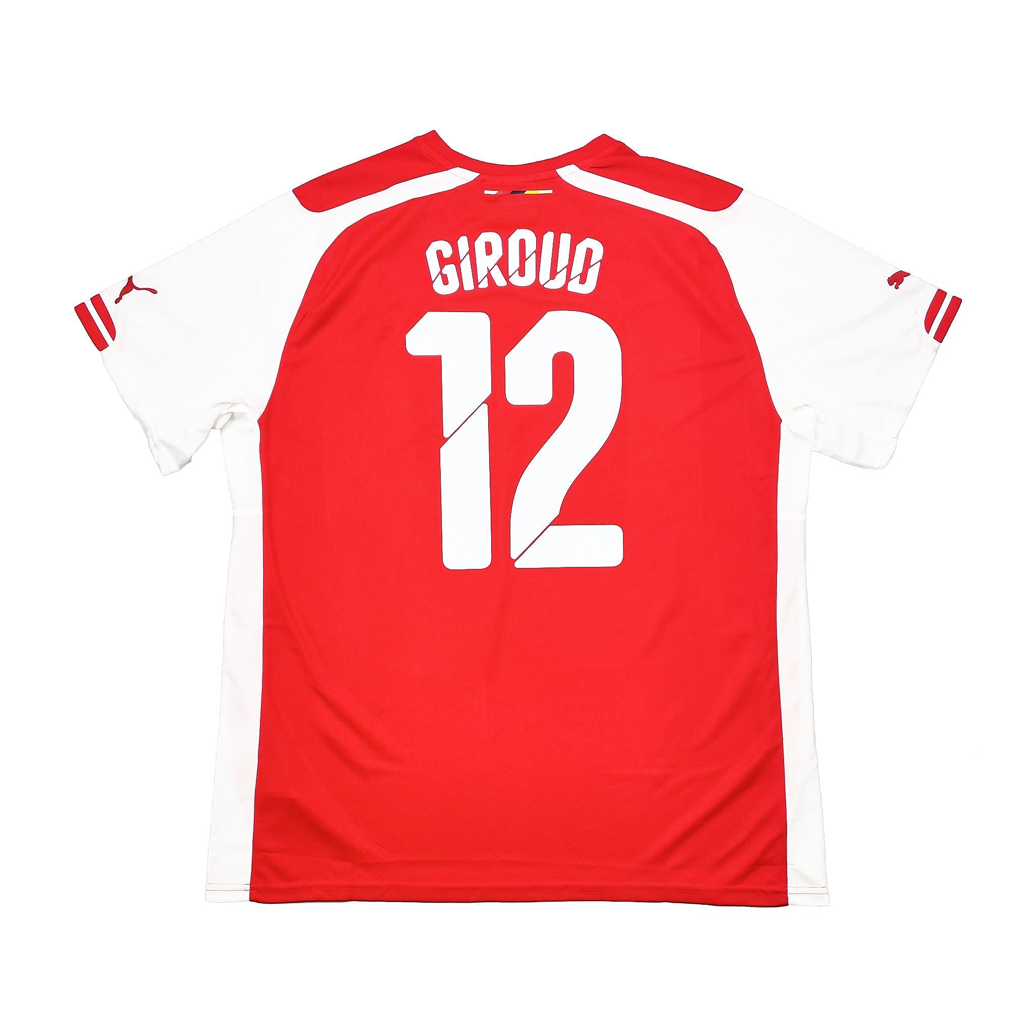 Buy 2014/15 Arsenal Giroud 12 Home Shirt (XL) Puma ~ Free worldwide shipping available ~ Authentic Vintage Football Shirts from Cult Kits