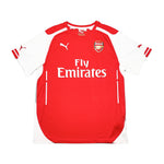 Buy 2014/15 ARSENAL MERTESACKER 4 HOME SHIRT (L) PUMA ~ Free worldwide shipping available ~ Authentic Vintage Football Shirts from Cult Kits
