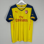 Shop 2014/15 ARSENAL OZIL #11 AWAY SHIRT (L) PUMA, classic football shirts, vintage football shirts & retro soccer jerseys at Cult Kits
